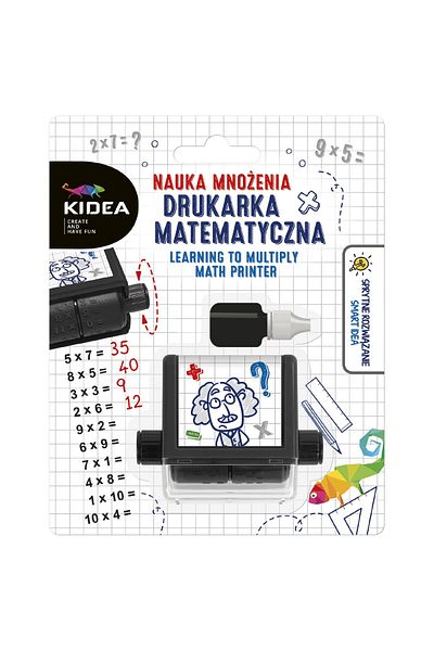 Kidea Stamp for learning multiplication, children's mathematics, Kidea, NMDMKA, 15x12x3 cm