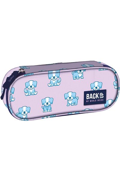 OEM Pencil case for school and preschool girls, BackUp, puppy PB4A63