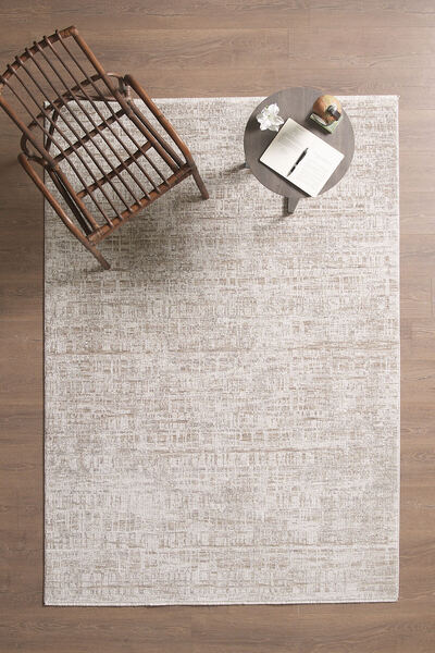 venucci home & living Olivia Premium Bambu Polyester Oturma Odası Salon Yatak odası Halısı Eskitme Vintage Halı