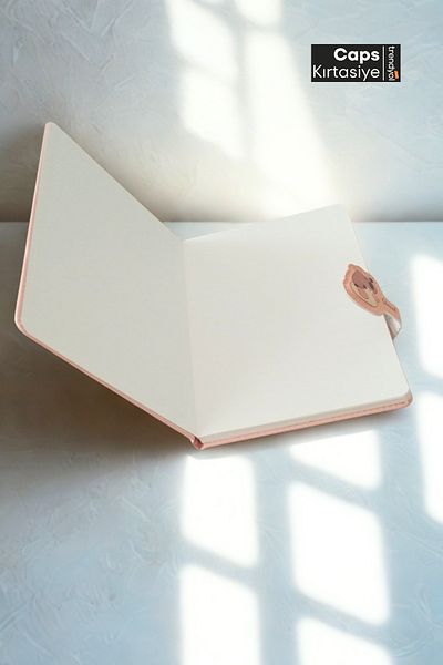 caps anlarınızı paylaştığınız ortağınız 1 Piece Magnet Locked Capybara Themed Soft Vegan Leather Striped Notebook – 160 Pages