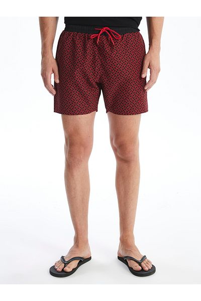 LC Waikiki Kurze gemusterte Herren-Badeshorts