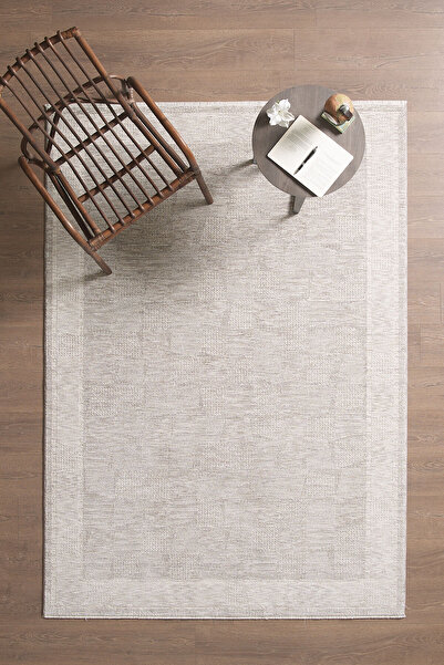 venucci home & living Olivia Premium Bambu Polyester Oturma Odası Salon Yatak odası Halısı Eskitme Vintage Halı