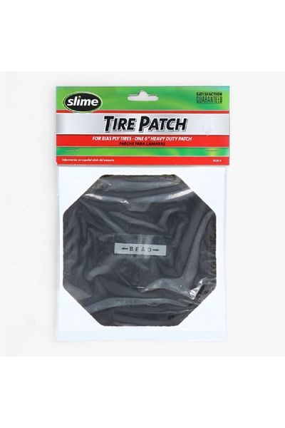 Slime Heavy Duty Tire Patch Black 6inch