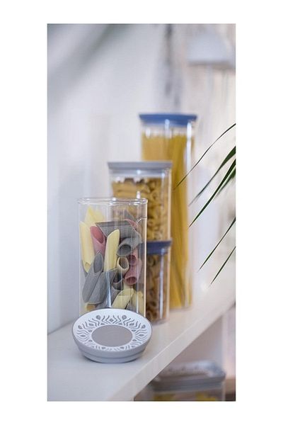 Stefanplast 3-Piece Tosca Round Plastic Jar Set