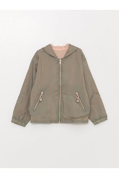 LC Waikiki Hooded Double Sided Girl's Coat