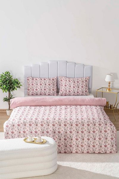 Rivaİstanbul Set cuvertură de pilota Miranda Rose din bumbac
