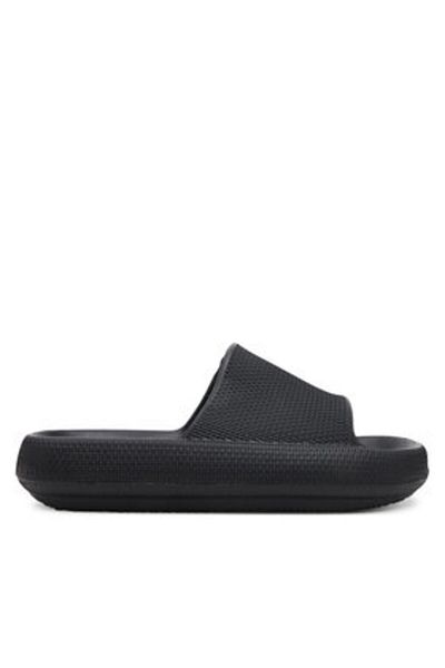Leaf Șlapi negri pentru femei LEAF-LSKRE101R BLACK