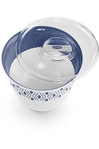 Stefanplast 3-Piece Tosca Multipurpose Plastic Bowl with Lid