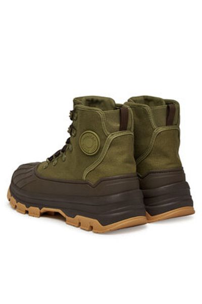 Hunter Ghete de drumeție pentru femei verzi HUNTER-HFRW0052251 UTILITY GREEN/CHOCOLATE BROWN