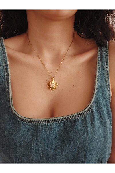 Histakı قلادة الشمس بحجر الزركون للنساء