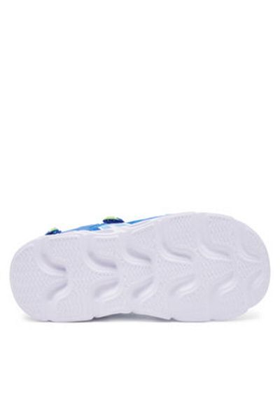 Leaf Sandale pentru băieți albastre LEAF-LFILI101R BLUE LIME