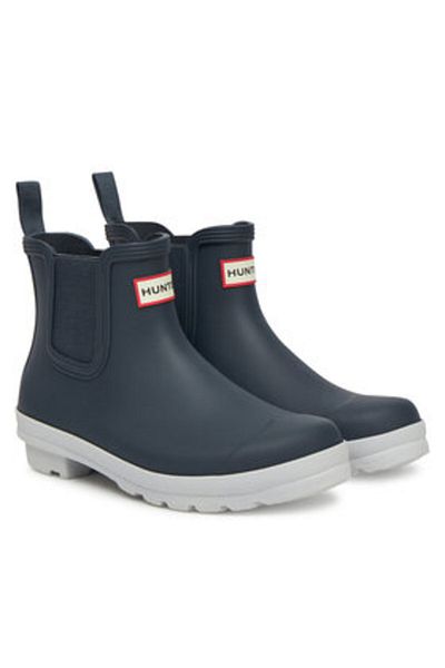 Hunter Ghete Wellington pentru femei albastre HUNTER-WFS2078RMA HUNTER BLEUMARIN/MICRO CHIP