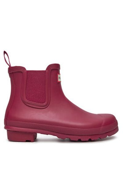 Hunter Women's Wellington boots red HUNTER-WFS2078RMA BH HAYES BURGUNDY