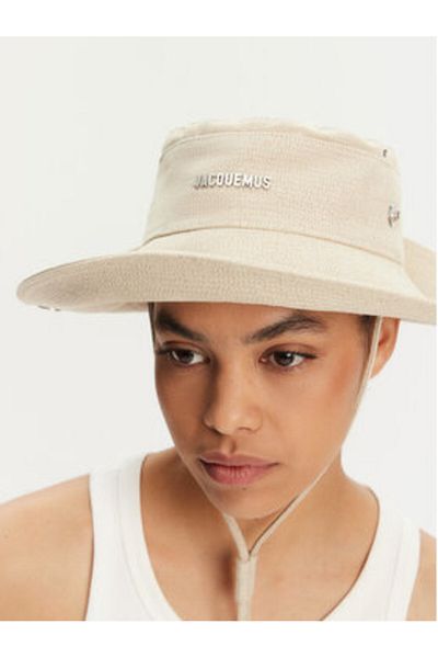 JACQUEMUS Women's, Men's, Unisex Beige hat JACQUEMUS-25E255AC7215113 110 OFF WHITE