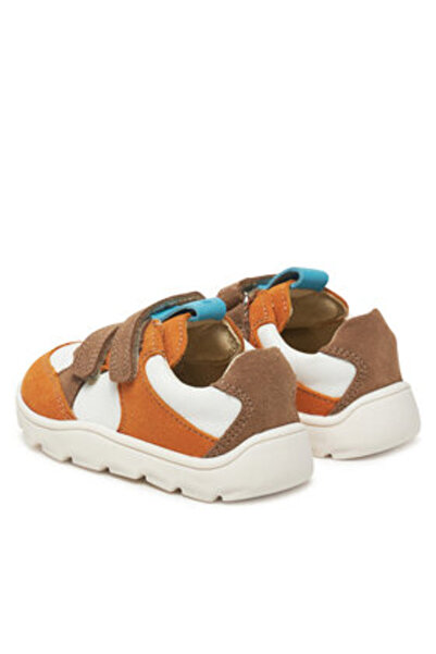 Froddo Teniși maro pentru băieți FRODDO-G3130264-11 ALB/PORTOCALIU M