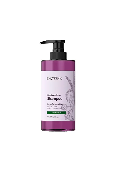 DRYOPE GREEN BARLEY HAIR CARE SHAMPOO 500ML - FRESH MINT
