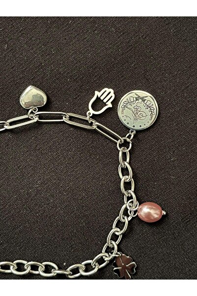 ASD TAKI Kadın Charm Çelik Bileklik Panora
