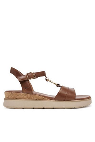 Tamaris Women's Sandals brown TAMARIS COMFORT-8-88718-44 305 COGNAC