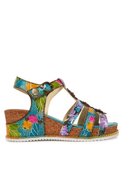 LAURA VITA Women's Sandals green LAURA VITA-BONITO 30 TURQUOISE