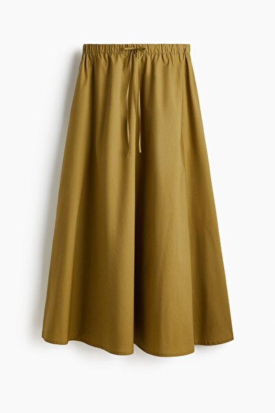 H&M Daire Kloş Maksi Etek