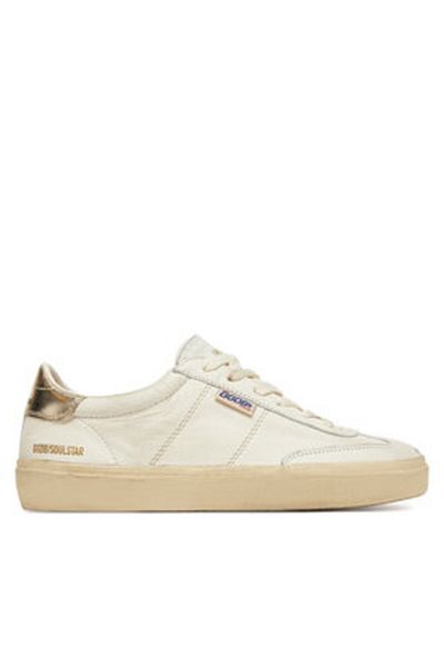 Golden Goose Teniși bej pentru femei GOLDEN GOOSE-GWF00464.F005054.10847 ALB/PLATINU