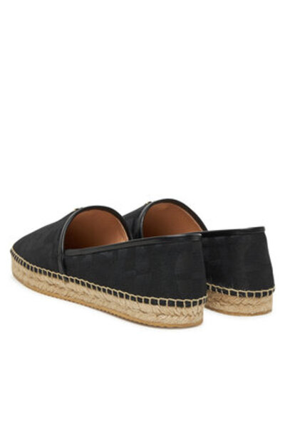 Aigner Espadrile negre pentru femei AIGNER-1251475 001 BLACK