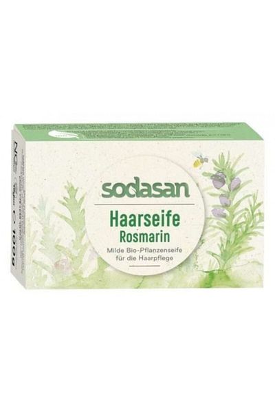 Sodasan Sampon solid cu rozmarin bio 100g Sodasan