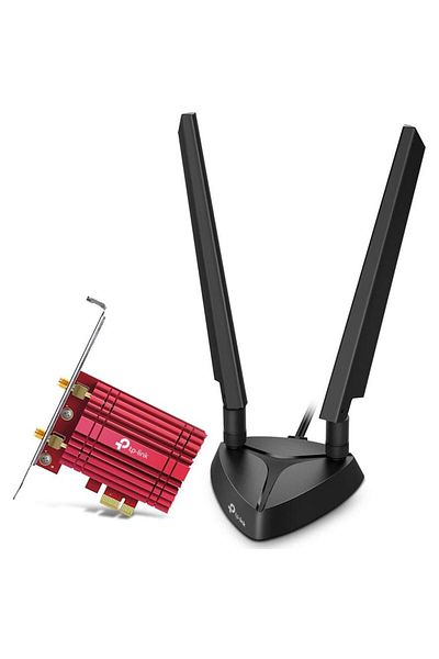 TP-LINK Adaptor Wi-Fi Bluetooth TP-Link Archer TXE75E, adaptor PCIe, Wi-Fi 6E, AXE5400, Wi-Fi Tri-Band