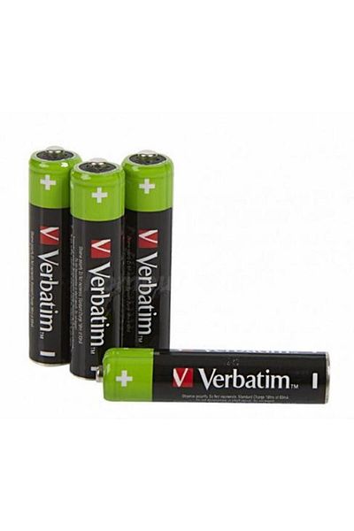 Verbatim Verbatim 49514 AAA/HR03 rechargeable batteries, 4 pcs