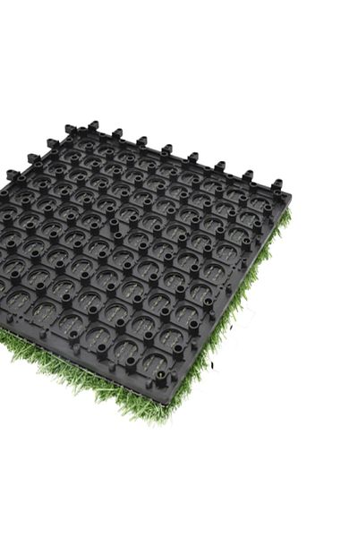 SERENE Durable and Realistic Looking Maintenance Free Artificial Grass Tile