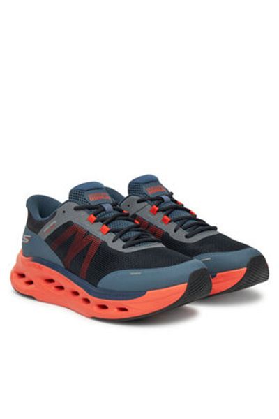 SKECHERS Men's Running Shoes Blue SKECHERS-220422 NVOR