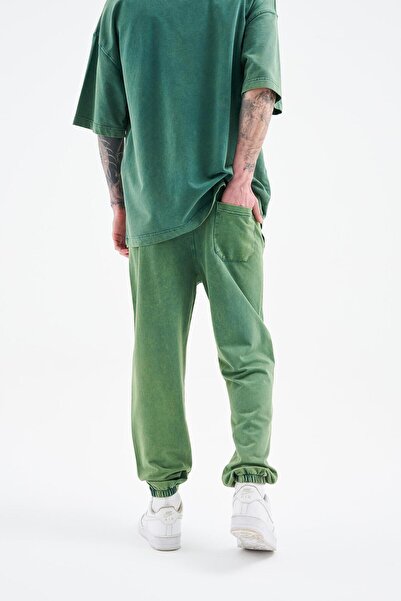 Machinist Ανδρικό παντελόνι Relaxed Washable Oil Green