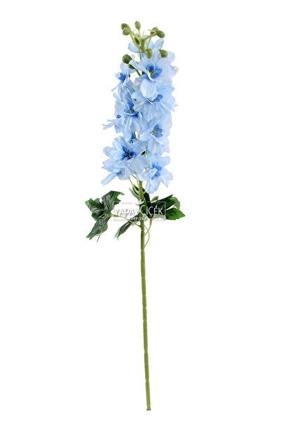 Yapay Çiçek Deposu Yapma Çiçek İri Dal Şebboy 87 cm Mavi