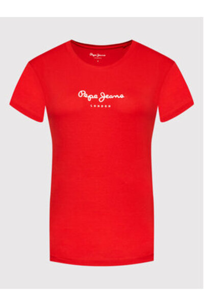 Pepe Jeans Women's T-Shirt red PEPE JEANS-PL505202 255 RED