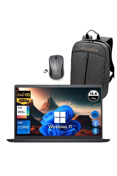 Dell Inspiron 3520 i7 1255U 32GB 1TB M.2 SSD I35201013U ATL226 O/B 15.6" Win11Pro Taşınabilir Bilgis