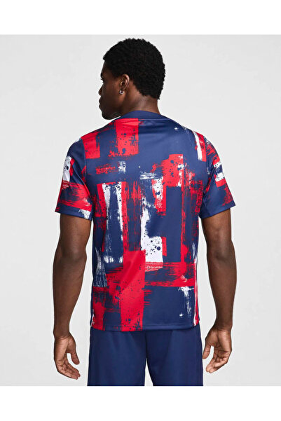 Nike Paris Saint-Germain Academy Pro Home Dri-Fit Football Pre-Match Short-Sleeve Erkek forma