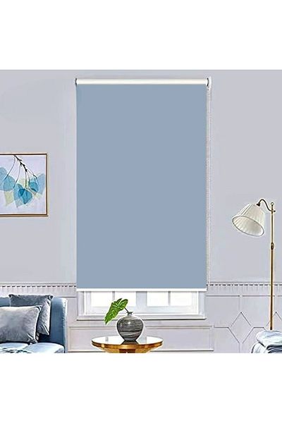DEC4 Plain roller blind.