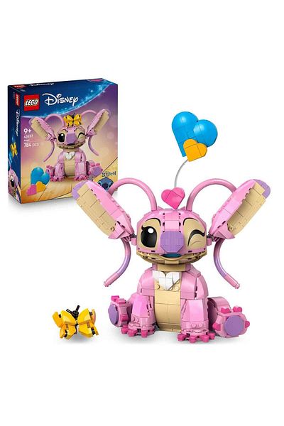 LEGO Disney Angel 43257 - Lilo and Stitch Character Toy Construction for Children Ages 9 and up
