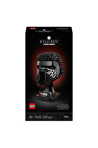 LEGO Star Wars: Güç uyanıyor Kylo Ren Kaskı 75415 - Yetişkinler için İnşa Edilebilen, Koleks