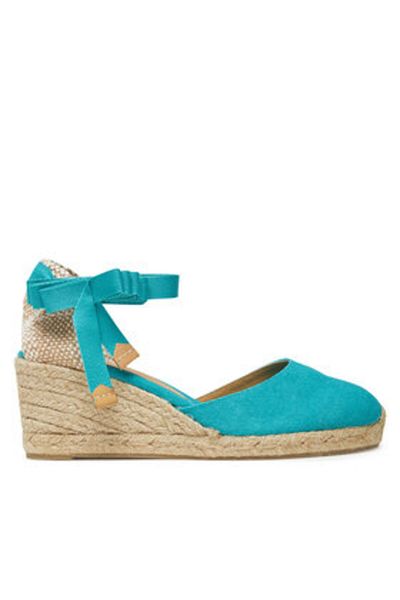 Castaner Espadrile de damă verzi CASTANER-021644-322 TURCĂ MARINĂ