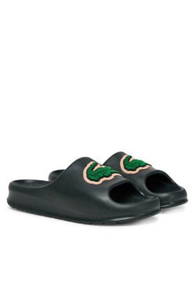 Lacoste Men's Flip-flops green LACOSTE-749CMA0026 DQ1 DK GRN/GRN