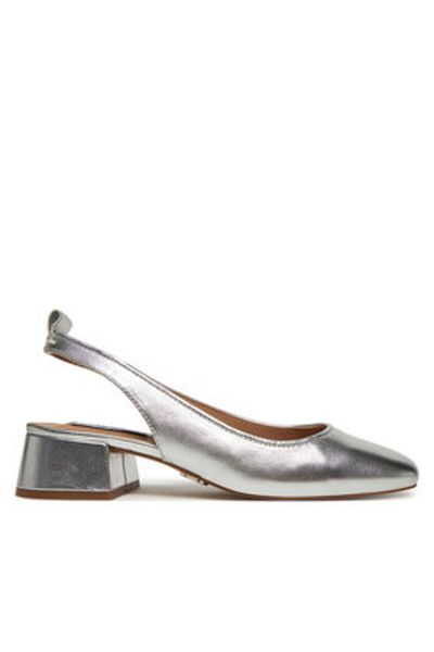 Steve Madden Sandale damă argintii STEVE MADDEN-SM11003213 SVC SILVER COIN