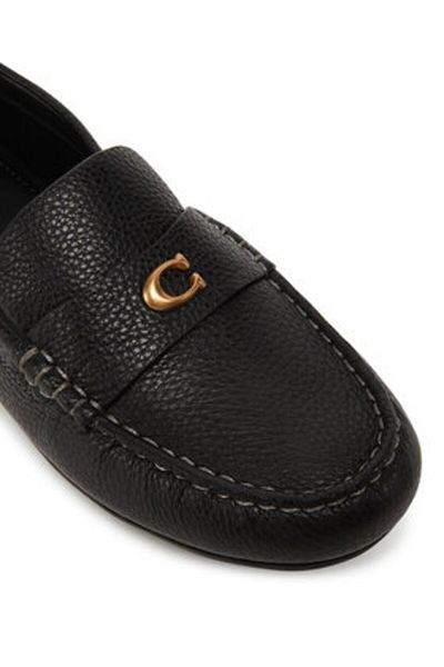 Coach Women's Moccasins black COACH-CAS66 BLK BLACK