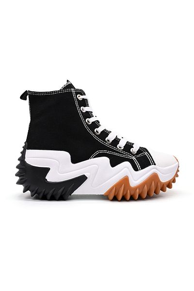 Tmall Tenisi inalti de dama, cu talpa flatform,1269,Negru