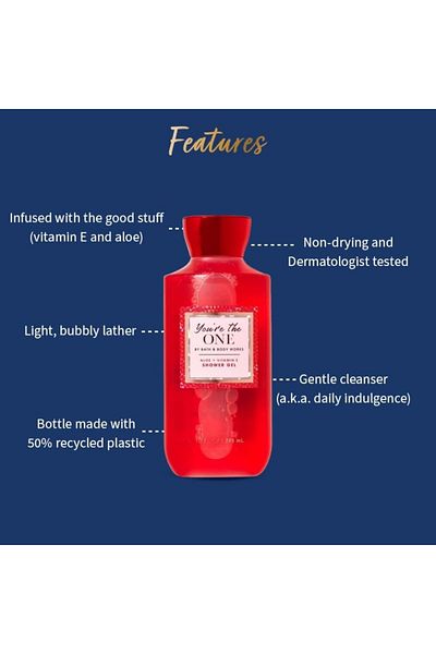 NO BRAND You're The One Body Wash 295ml | Luxurious Daily Cleanser with Shea Butter & Vitamin E