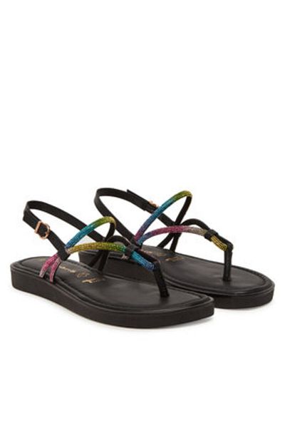Tamaris Women's Sandals black TAMARIS-1-28601-44 902 MULTICOLOR