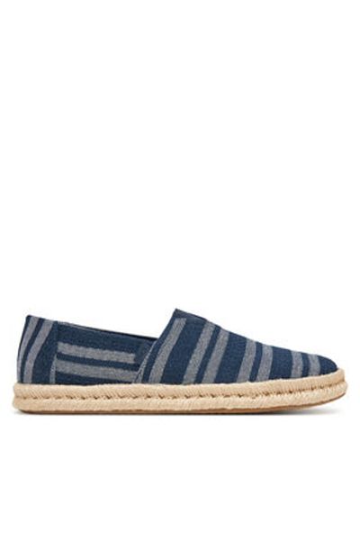Toms Espadrile bărbătești albastre TOMS-10021906 BLEUMARIN