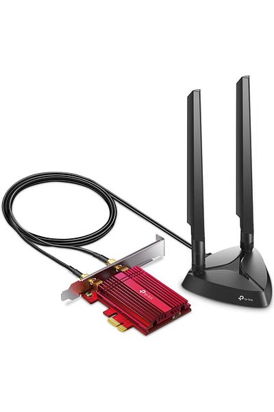 TP-LINK Adaptor Wi-Fi Bluetooth TP-Link Archer TXE75E, adaptor PCIe, Wi-Fi 6E, AXE5400, Wi-Fi Tri-Band