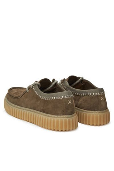 CLARKS Men's Low Shoes green CLARKS-26180905 G28 DARK OLIVE COMBI