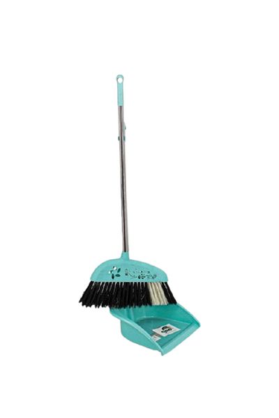 rexa Classic Sweeper Set with Broom – Lightweight Dustpan & Brush Combo for Everyday Cleaning